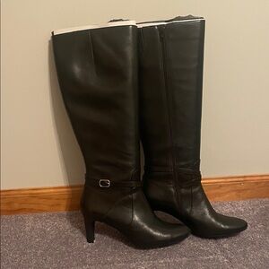 Lauren Ralph Lauren Black Heeled Boots